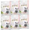 Cat&Rina lettiera per gatti al tofu da 5,5l. Lettiera gatto agglomerante vegetale. Fino a 30 giorni di utilizzo. Si smaltisce nell'organico o nel wc. Sabbia anti odore, Profumazione Pesca, 6 pezzi