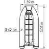 Plastimo Tender yacht alluminio 3,1 mt