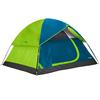 Aktive 52999 - Tenda da campeggio 4 persone doppio tetto tipo igloo, misure 240 x 210 x 130 cm, antipioggia, porta doppia con cerniera e zanzariera superiore