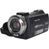 Gugxiom Videocamera, Fotocamera Digitale 1080P, Fotocamera per Vlogging da 30 MP con Messa a Fuoco Automatica per Fotografia, Fotocamera Compatta con Zoom Digitale 16X, Anti-vibrazione,