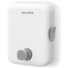 KIAYOO Corda Per Stendere Retrattile Da Interno Ed Esterno, Linea Per Lavare Montata a Parete Per Appartamento, Hotel, Dormitorio, Balcone, Lavanderia, Bagno, Asciugatura Piumoni, Vestiti, Bianco