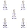 Geardeangloow 5 Set di Cinese Acupoint Cup Vacuum Twist Ventosa Cupping Dispositivo Fisico 105x53mm