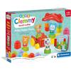 Clementoni Soft Clemmy - Touch & Play, Baby Happy Farm, Fattoria Sensoriale, Play Set Prima Infanzia Made in Italy Bambini 6-36 Mesi, Mattoncini 100% Lavabili, Gioco per Sviluppare la Manualità, 17884