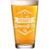 Gift Base Personalizzato Pinta Bicchiere Birreria Co Hexagon Logo Craft Birra Papà Giorno