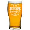 Gift Base Personalizzato Pinta Bicchiere Della Birra Co Rotondo Logo Craft Papà Birthday