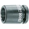 Hazet 900Sz-36 Inserto Chiave a Bussola per Avvitatori ad Impulso Doppio Esagono, Nero, Attacco Quadro, Cavo, 12.5 mm 1/2 di Pollice