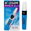 Excilor Warts Trattamento 2 in 1 - elimina le Verruche di mani e piedi in soli 5 giorni - azione combinata di Crioterapia e Acido Tricloroacetico in gel