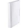 LEITZ STYLE Archivio a soffietto a 6 scomparti e tasca frontale - Bianco artic - 39570004