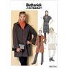 Butterick Patterns Butterick Modello 6394 ZZ Taglie Cappotto, Multicolore, Taglie LRG-XXL