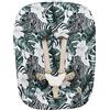 JYOKO KIDS Fodera in Cotone Compatibile con Stokke NewBorn (ZEBRA)