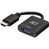 ACT Convertitore da HDMI a VGA con audio AC7535