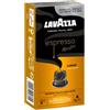 Lavazza Espresso Maestro Lungo, Capsule in Alluminio Compatibili Nespresso, Zero CO2 Impact 10 Capsule, 56g