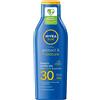 NIVEA SUN Protect & Umidificante Lozione Solare Idratante SPF 30, 200 ml