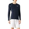 Nike M NP DF Tight Top LS, Maglia Lunga Uomo, Obsidian/Iron Purple/Iron Purple, 2XL