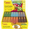 Jovi - PLASTILINA, Pasta da modellare a base vegetale, 18 x 50 grammi, Colori nature, Grande plasticità, Senza glutine, Ideale per bambini a partire dai 3 anni