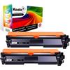 Koala Compatibili Cartuccia Toner Sostituzione per HP 94A 94X CF294A CF294X (CON CHIP) per HP LaserJet Pro M148dw M148fdw M118dw M118 M148dw Stampante (Nero, Pacco din 2)