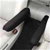 CGEAMDY 2 Pezzi Copertura Del Bracciolo Dell'auto, Copertura Bracciolo Console Centrale Auto, Copertura Pelle Del Bracciolo Del Sedile Anteriore Dell'auto, Accessori per Sedili Auto(Nero)