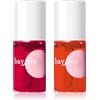 bayfree Lip Tint Stain Set, Rossetto Matte Tinta Labbra No-Transfer, Effetto Tattoo Naturale a Lunga Durata, Long Lasting Colour (juicy)