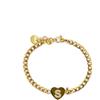 AB-GLOBAL Srl Bracciale Lettera S Catena Oro Linea ABC MyLovly