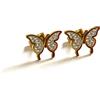 AB-GLOBAL Srl Orecchini Farfalla Oro MyLovly