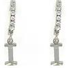 AB-GLOBAL Srl Orecchini Lettera I Argento Linea ABC MyLovly