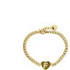 AB-GLOBAL Srl Bracciale Lettera F Catena Oro Linea ABC MyLovly