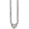 AB-GLOBAL Srl Collana Lettera M Argento Linea ABC MyLovly