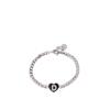 AB-GLOBAL Srl Bracciale Lettera D Catena Argento Linea ABC MyLovly