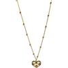 AB-GLOBAL Srl Collana Lunga Cuore Oro Collezione Sisters MyLovly