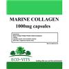 Eco-Vits Collagene marino 1000mg (120 capsule) Unghie Cura della pelle dei capelli