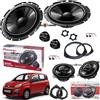 Pioneer Kit 6 Casse Altoparlanti Pioneer Anteriori Posteriori per Fiat Panda 312 dal2012