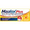 Maalox Plus Antiacido ed Antimeteorico per Iperacidità e Gonfiore 50 Compresse