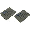 Trade-Shop 2 batteria Li-Ion ad alte prestazioni per videocamera Canon NB - 5L NB5L NB - 5-l per Canon Digital IXUS 90 IS, 800 IS 850 IS 860 IS 900 Ti, 950/960/970/980 IS is 90IS 800IS 850IS 860IS 900TI 950IS 960IS 970IS 980IS