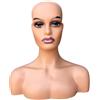 Generic Manichino con Testa di Manichino Calvo Femminile, Supporto per Parrucca Multiuso Durevole per Parrucche Che Mostrano Lo Styling, stile a