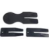 Yctze 3 Pezzi Attrezzo per Clip Pannello Cuneo per Rivestimento Porta T10383 Car Do Strumenti per Riparazione Tappezzeria Automobilistica Strumento per Clip per Pannello Cuneo per