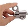 KSTE Chiavistello a Molla, Finestra Porta di Sicurezza dell'anello di Tiro della Molla di Rimbalzo Door Bolt Chiusura a Scatto Molla in Alluminio per Finestre Armadietti