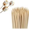 Relaxdays Spiedini in Legno, Set 500 Spiedi da 40 cm per Salsicce, Griglia e Barbecue, Attrezzo BBQ, bambù, Naturale