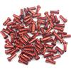 La Cabina 50 Pezzi Capezzoli per Raggi MTB in Metallo Nippli per Raggi Ruota Bici 14G 2mm Parti di Ricambio per Mountain Bike (Rosso)