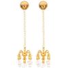 TOYANDONA 2pcs Dollhouse Plafoniera 1:12 Dollhouse Lampadario Miniatura Lampada Mini Hanging Light Miniatura Lampadario Mini Lampada da Soffitto per FAI DA TE Dollhouse Mobili Accessori Oro