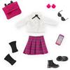 Corolle Accessoires poupée - COROLLE - Dressing College Anglais - 8 accessoires - des 4 ans