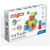 Geomag - Magicube 1+ Full Color - Cubi Magnetici per Bambini - 4 Colori - Confezione da 64 Blocchi - 100% Plastica Riciclata