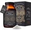 Ancient + Brave True Collagen 200g - Collagene Idrolizzato al 100% (Tipo 1) da Bovini Grass Fed - Peptidi di Collagene in Polvere ad Alto Contenuto Proteico - Pelle, Capelli e Unghie