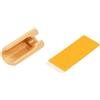 URSA Straps MiniMount - Supporto per Sennheiser ME2/Tascam TM-10L, sottile, a basso profilo, in plastica temprata, rifinito a mano per una maggiore morbidezza, include 5 adesivi MiniMount ipoallergenici (beige)