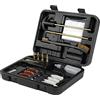 MOCNT Kit di Pulizia per Pistola Fucile Pulizia Le Spazzole per Mocio | Caccia Softair Fucile la Pistola Attrezzi Tubo Mocio per Pulire Spazzola .22/.357/.38/9mm/.40