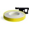 4R Quattroerre.it - 10283 - Wheel Stripes Rifrangente, Giallo, 7 mm x 6 mt, con Applicatore