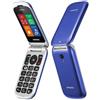 BRONDI STONE+ - TELEFONO CELLULARE SENIOR DUAL SIM DISPLAY 2.4 BLUE