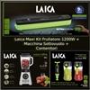 Laica Maxi Kit Frullatore Elettrico + Macchina Sottovuoto +Contenitori Take Away