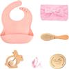 EGGUITAR Set per neonati, regalo per bambine (7 pezzi), regalo per la nascita, regalo per la nascita, giocattolo per neonati