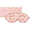 SLIP Mascherina Slip Contour per dormire in pura seta: proteggi le tue ciglia delicate con il nostro design innovativo e delicato sulle ciglia. Slipsilk Comfort, 1 mascherina sagomata, fiori selvatici
