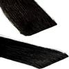 Hair2Heart 30 X Remy Invisible Tape In Extensions - #1B - 50Cm - 75 g